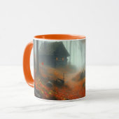 Halloween/Herfst/Herfst/pompoen/poes Mok (Voorkant links)