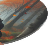 Halloween/Herfst/Herfst/pompoen/poes Snijplank (Hoek)