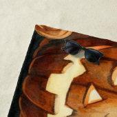 Halloween/Herfst/Herfst/pompoen/poes Strandlaken (In situ)