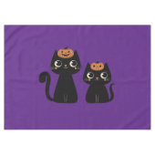 Halloween/Herfst/Herfst/pompoen/poes Tafelkleed (Voorkant (Horizontaal))