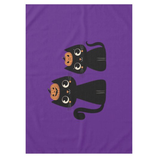 Halloween/Herfst/Herfst/pompoen/poes Tafelkleed (Voorkant)