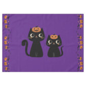 Halloween/Herfst/Herfst/pompoen/poes Tafelkleed (Voorkant (Horizontaal))