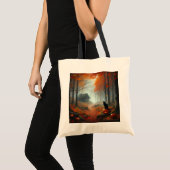 Halloween/Herfst/Herfst/pompoen/poes Tote Bag (Voorkant (product))