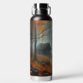 Halloween/Herfst/Herfst/pompoen/poes Waterfles (Voorkant)