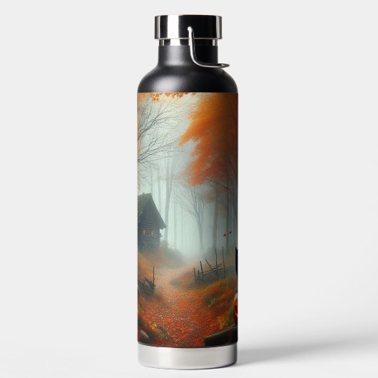 Halloween/Herfst/Herfst/pompoen/poes Waterfles (Links)