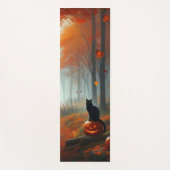 Halloween/Herfst/Herfst/pompoen/poes Yogamat (Voorkant)