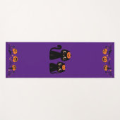 Halloween/Herfst/Herfst/pompoen/poes Yogamat (Voorkant (horizontaal))