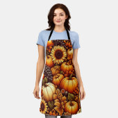 Halloween/Herfst/Herfst/pompoen Schort (Gedragen)