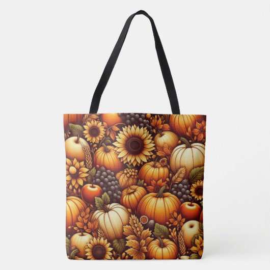 Halloween/Herfst/Herfst/pompoen Tote Bag (Voorkant)