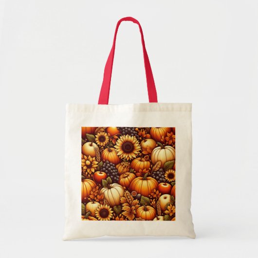 Halloween/Herfst/Herfst/pompoen Tote Bag (Voorkant)