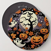 Halloween/Herfst/Herfst Ronde Button 6,0 Cm (Voorkant /achterkant)