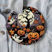 Halloween/Herfst/Herfst Ronde Button 6,0 Cm (In situ)