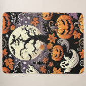 Halloween/Herfst/Herfst Sherpa Deken (Voorkant (horizontaal))