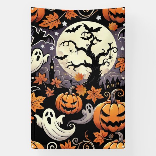 Halloween/Herfst/Herfst Spandoek (Verticaal)