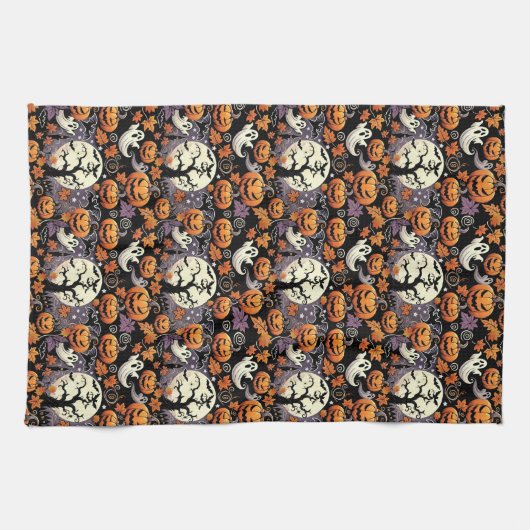 Halloween/Herfst/Herfst Theedoek (Horizontaal)