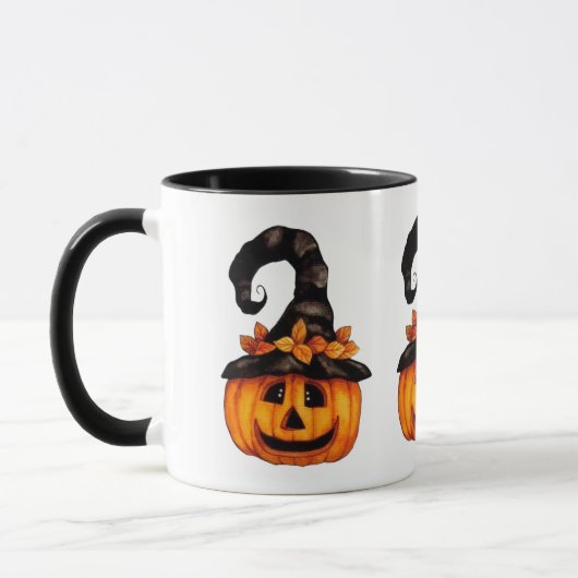 Halloween/Herfst Jack-o-Lantern Mok (Links)