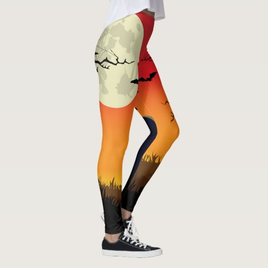 Halloween Herfst Leggings (Rechts)