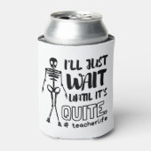 Halloween Herfst leraar leraar leraar Blikjeskoeler (Blikje Voorkant)