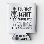 Halloween Herfst leraar leraar leraar Blikjeskoeler (Voorkant)