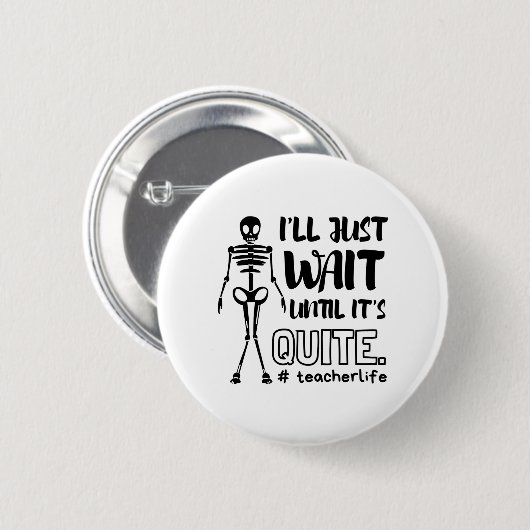 Halloween Herfst leraar leraar leraar Ronde Button 5,7 Cm (Voorkant /achterkant)