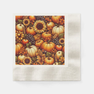 Halloween/Herfst/Najaar/pompoen Servet