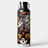 Halloween/Herfst/Najaar Waterfles (Voorkant)