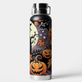 Halloween/Herfst/Najaar Waterfles (Achterkant)