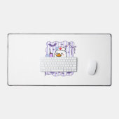 Halloween Herfst Paarse Coquette Goose Nurse Aesth Bureaumat (Keyboard & Muis)