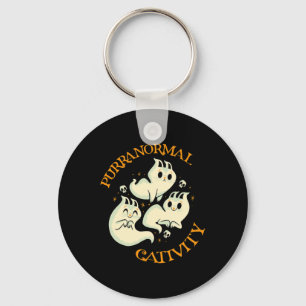 Halloween Herfst plezier Schattigee purranormale a Sleutelhanger