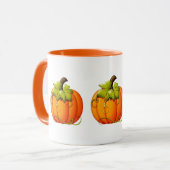 Halloween/Herfst Pompoen Mok (Voorkant links)