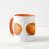 Halloween/Herfst Pompoen Mok (Voorkant links)