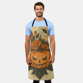 /Halloween/Herfst/pompoen Schort (Gedragen)