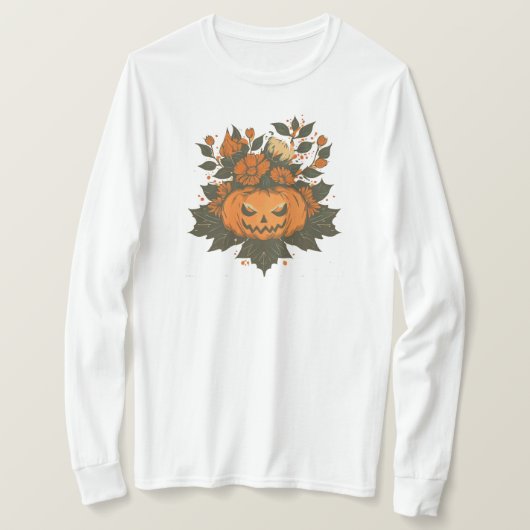 /Halloween/Herfst/pompoen T-shirt (Design voorkant)