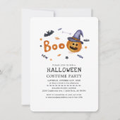 Halloween herfst pompoen verkleedfeest kaart (Voorkant)