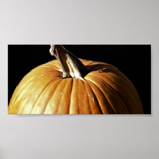 Halloween Herfst Pumpkin Poster (Voorkant)