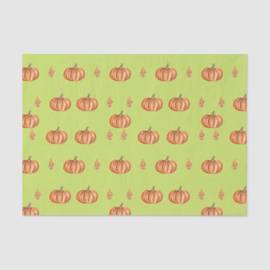 Halloween Herfst Pumpkin-weefselpapier Tissuepapier (Voorkant)