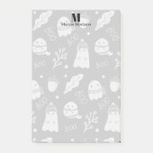 Halloween Herfst Schattige Spooky Ghosts Post-it® Notes (Voorkant)