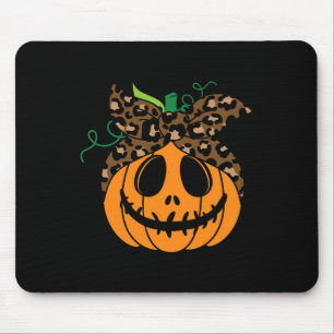 Halloween Herfst Schattigee en leuke pompoen Muismat