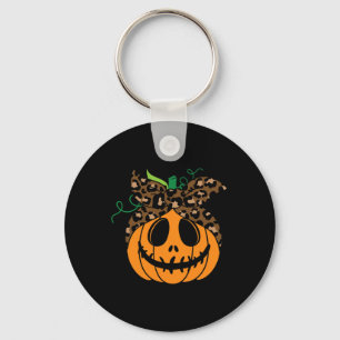 Halloween Herfst Schattigee en leuke pompoen Sleutelhanger