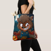 Halloween/Herfst/Weerwolf/Cartoon Tote Bag (Dichtbij)