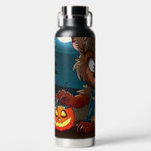 Halloween/Herfst/Weerwolf/Cartoon Waterfles (Voorkant)