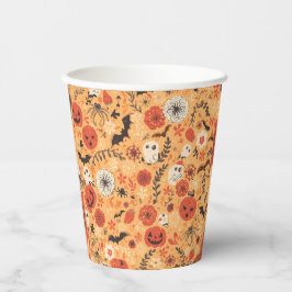Halloween herfstfeest cup papieren bekers
