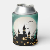 Halloween Herfstkasteel Japan Blikjeskoeler (Blikje Voorkant)