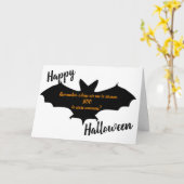 Halloween - Herinner wanneer Kaart (Gele Bloem)