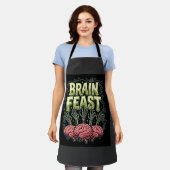 Halloween Hersen Festijn Zombie Handen Vector Ontw Schort (Gedragen)