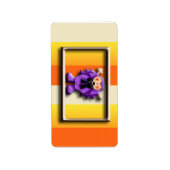 Halloween Hershey Miniatuur Snoep Wrapper Labels (Voorkant)