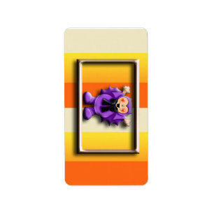 Halloween Hershey Miniatuur Snoep Wrapper Labels