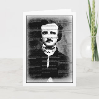 Halloween... Het gedicht van Edgar Allen Poe, "The Kaart