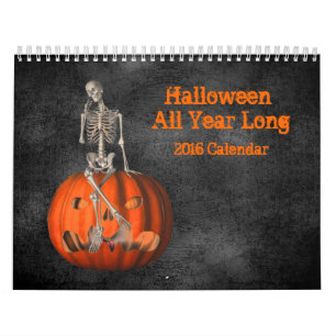 Halloween het hele jaar door kalender