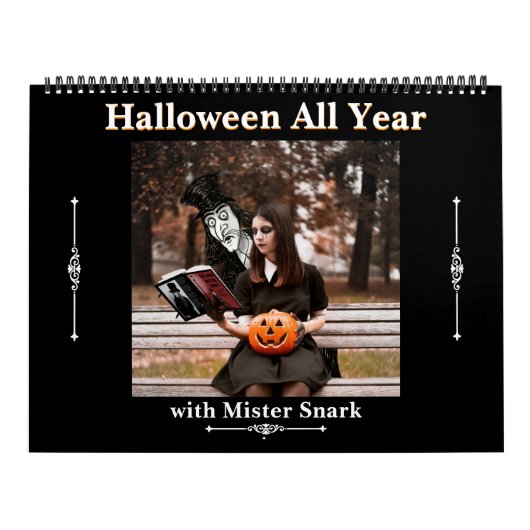 Halloween het hele jaar met Mister Snark Kalender (Hoes)